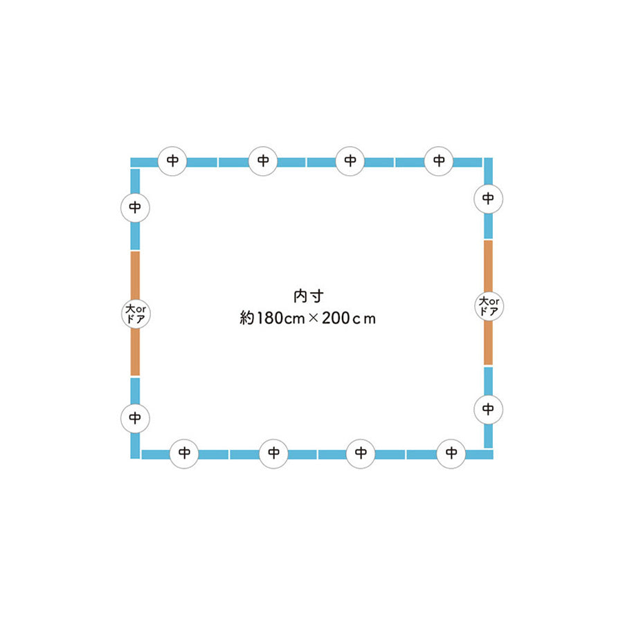 ベビーサークル 6way 扉付き スタンドセット 赤ちゃん ベビー popomi