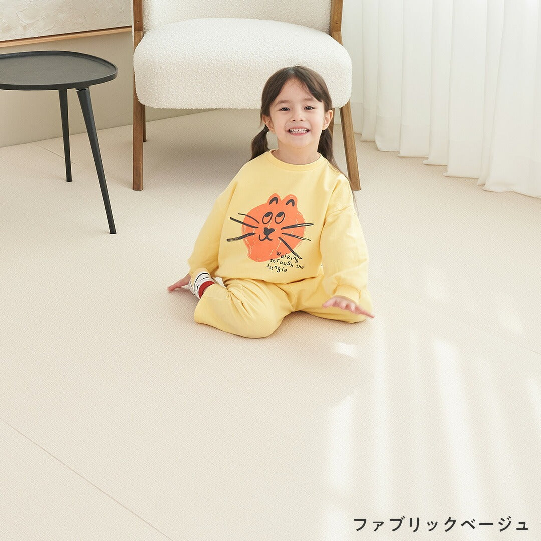 PVC ロールマット プレイマット 110×300cm フリーカット 床暖房対応 ジョイントマット popomi