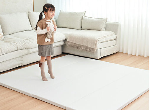 プレイマット CLEAN シームレス ベビー マット 床暖房対応 折りたたみ 赤ちゃん popomi