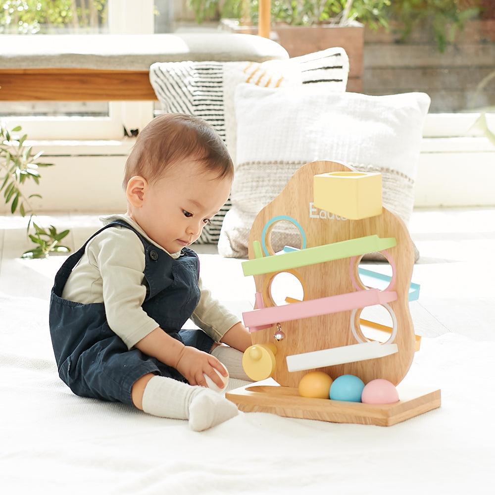 知育玩具 TREE スロープ 木のおもちゃ ボール 子供 ベビー 赤ちゃん プレゼント