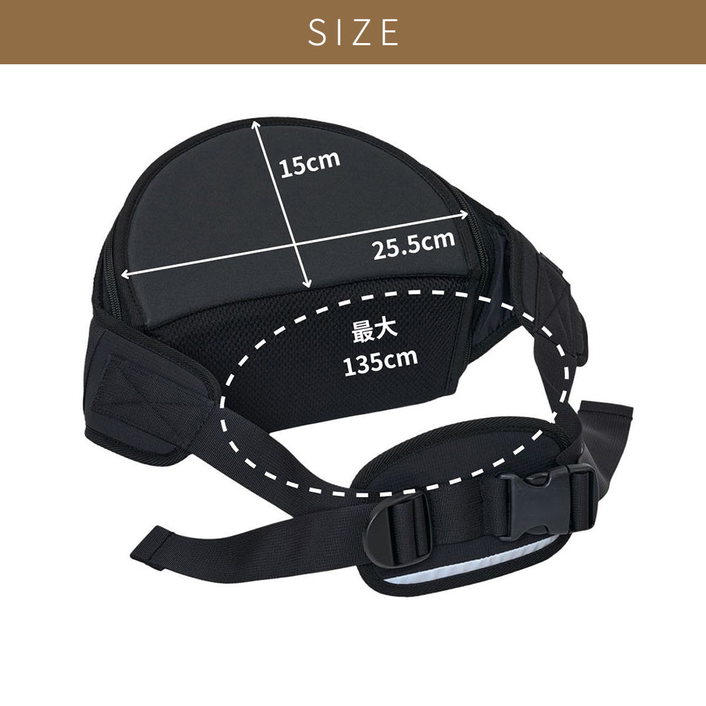 犬 抱っこ お散歩バッグ ウエストポーチ ウエストバッグ