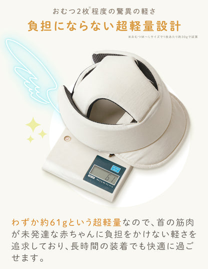 CREAM HAUS 帽子型 ごっつん防止ヘルメット
