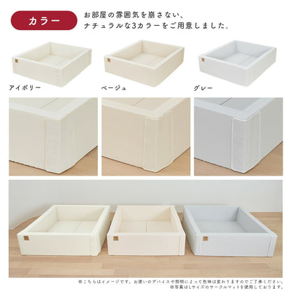サークルマット120 140 ベビーサークル プレイマット 折りたたみ popomi