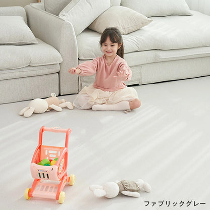PVC ロールマット プレイマット 110×300cm フリーカット 床暖房対応 ジョイントマット popomi