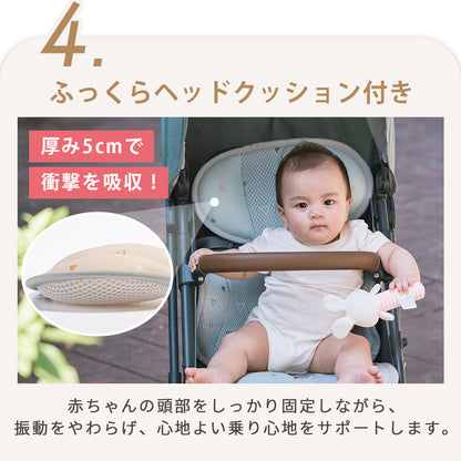GIO ベビーカーシート クッション 新生児 赤ちゃん ベビー メッシュ アイスシート