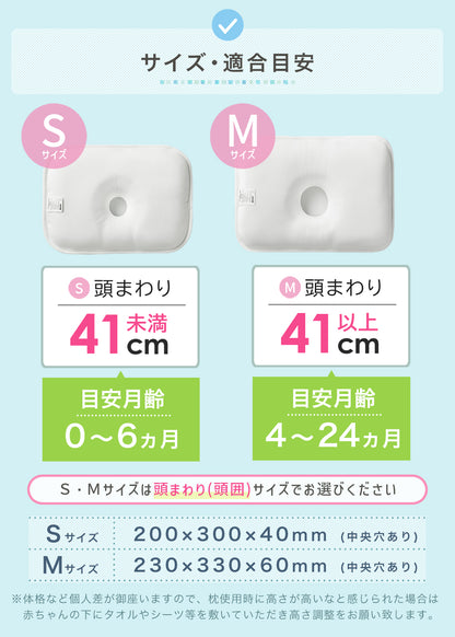 GIOpillow プレミアム 【公式】 ジオピロー ひんやり 絶壁防止枕 ベビー枕