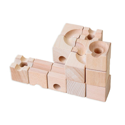 Cubit キュビット 立体迷路 積み木 知育玩具 ビー玉転がし