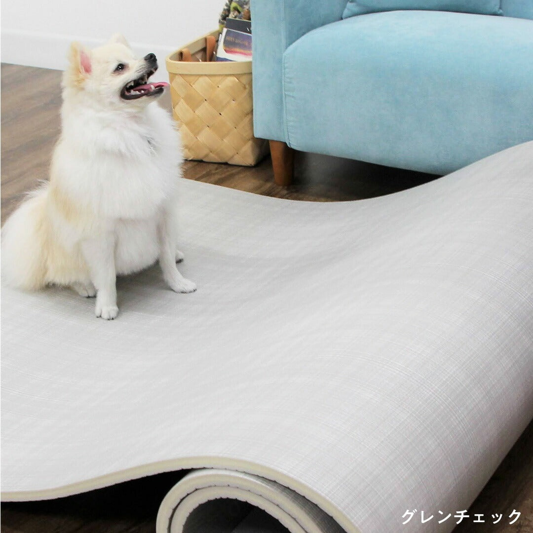 PVC ロールマット プレイマット 110×300cm フリーカット 床暖房対応 ジョイントマット popomi