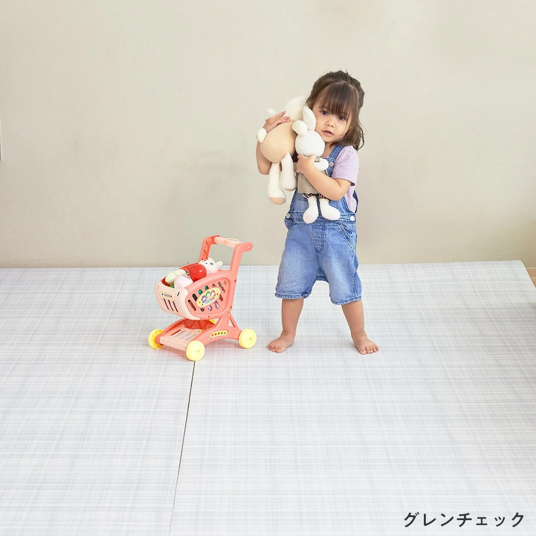 PVC ロールマット プレイマット 110×300cm フリーカット 床暖房対応 ジョイントマット popomi