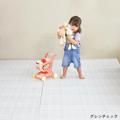 PVC ロールマット プレイマット 110×300cm フリーカット 床暖房対応 ジョイントマット popomi