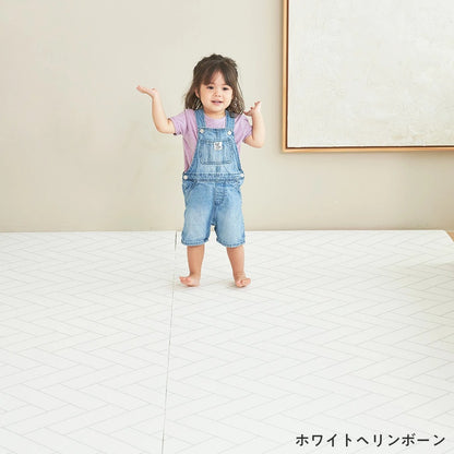 PVC ロールマット プレイマット 110×300cm フリーカット 床暖房対応 ジョイントマット popomi
