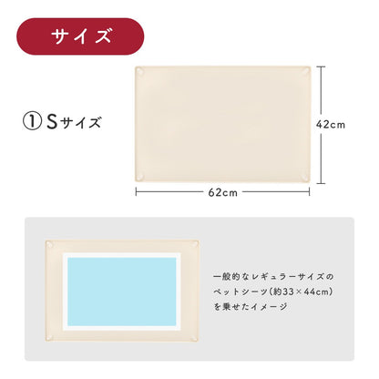 ペットマット シリコン トイレトレー ペット トイレ トイレシート マット popomi