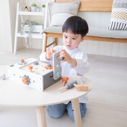 テーブルワークベンチ 大工さんごっこ 工具セット