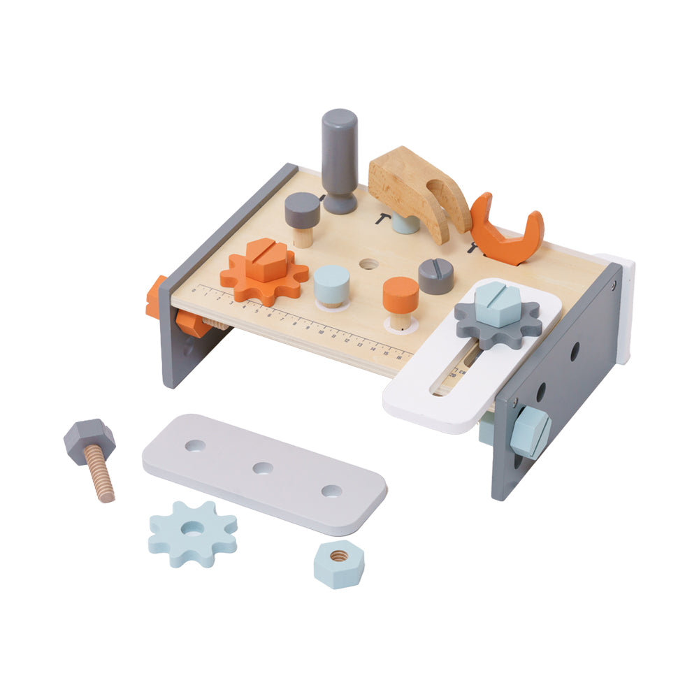 テーブルワークベンチ 大工さんごっこ 工具セット