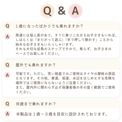 TRYCO ルナライドオン バランスバイク